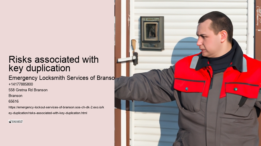 Risks associated with key duplication