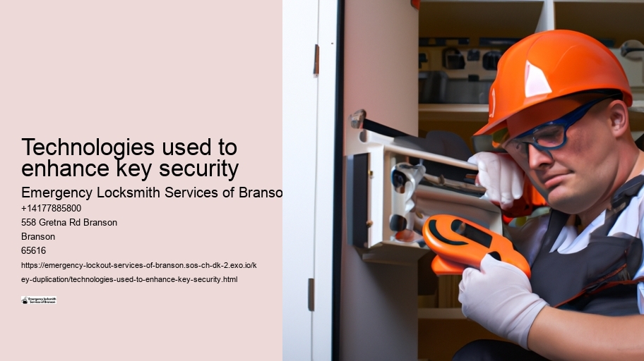 Technologies used to enhance key security